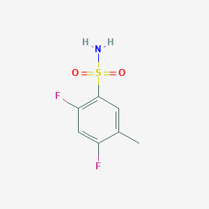 B1431686 2,4-Difluoro-5-methylbenzene-1-sulfonamide CAS No. 1384430-88-9