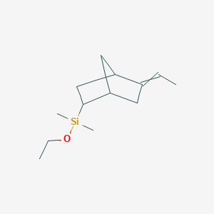 Ethoxy(5-ethylidenebicyclo[2.2.1]heptan-2-yl)dimethylsilane