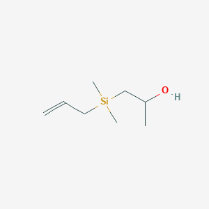 1-[Dimethyl(prop-2-en-1-yl)silyl]propan-2-ol