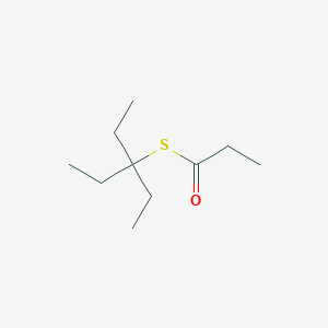 S-(3-Ethylpentan-3-yl) propanethioate