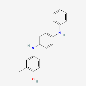 4-(4-Anilinoanilino)-2-methylphenol