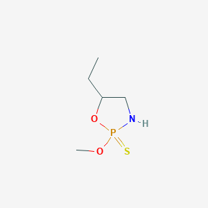 5-Ethyl-2-methoxy-1,3,2lambda~5~-oxazaphospholidine-2-thione