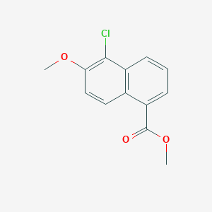 Methyl 5-chloro-6-methoxynaphthalene-1-carboxylate