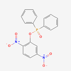 2,5-Dinitrophenyl diphenylphosphinate