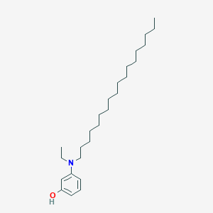 3-[Ethyl(octadecyl)amino]phenol