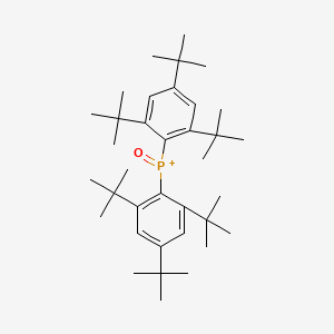 Oxobis(2,4,6-tri-tert-butylphenyl)phosphanium