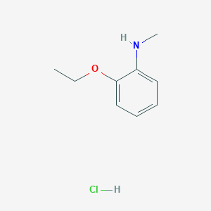 molecular formula C9H14ClNO B1431718 2-乙氧基-N-甲基苯胺盐酸盐 CAS No. 1423027-96-6