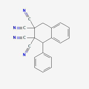 1-Phenyl-1,4-dihydronaphthalene-2,2,3,3-tetracarbonitrile