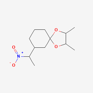 2,3-Dimethyl-7-(1-nitroethyl)-1,4-dioxaspiro[4.5]decane