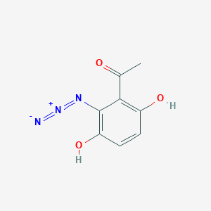 1-(2-Azido-3,6-dihydroxyphenyl)ethanone