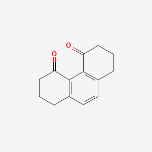 1,2,3,6,7,8-Hexahydrophenanthrene-4,5-dione