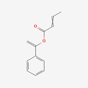 1-Phenylethenyl but-2-enoate