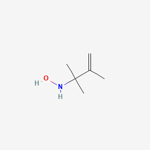 N-Hydroxy-2,3-dimethylbut-3-en-2-amine