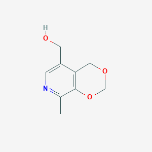 (8-Methyl-2H,4H-[1,3]dioxino[4,5-c]pyridin-5-yl)methanol