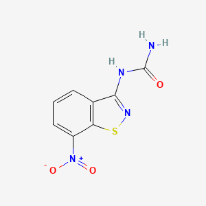 (7-Nitro-1,2-benzothiazol-3-yl)urea