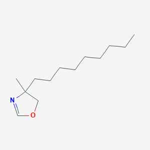 4-Methyl-4-nonyl-4,5-dihydro-1,3-oxazole