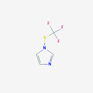 1-[(Trifluoromethyl)sulfanyl]-1H-imidazole