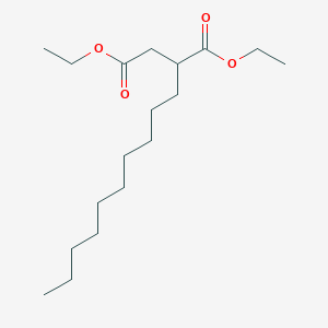 Diethyl 2-decylbutanedioate