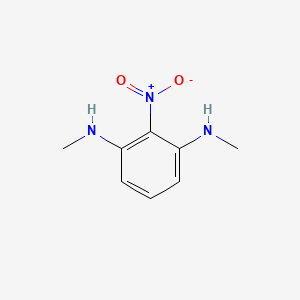 molecular formula C8H11N3O2 B1431850 N,N'-Dimethyl-2-nitro-benzene-1,3-diamine CAS No. 1522819-60-8
