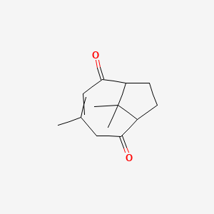 4,10,10-Trimethylbicyclo[5.2.1]dec-3-ene-2,6-dione