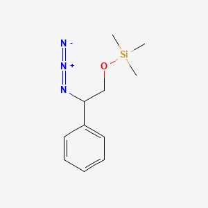 Silane, (2-azido-2-phenylethoxy)trimethyl-