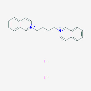 2,2'-(Butane-1,4-diyl)di(isoquinolin-2-ium) diiodide