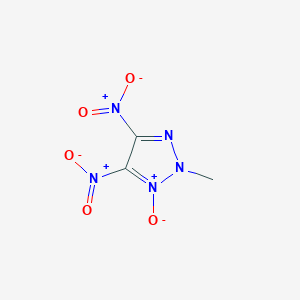 2-Methyl-4,5-dinitro-1-oxo-2H-1lambda~5~,2,3-triazole