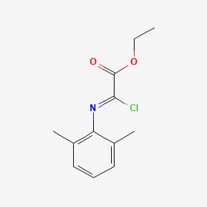 Ethyl (2Z)-chloro[(2,6-dimethylphenyl)imino]acetate