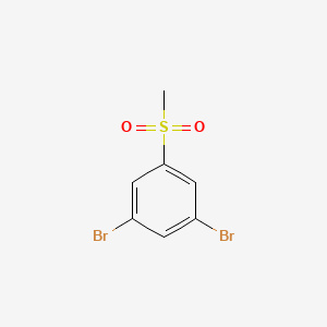 molecular formula C7H6Br2O2S B1431896 1,3-Dibromo-5-methanesulfonylbenzene CAS No. 1222407-24-0