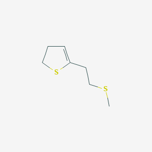 5-[2-(Methylsulfanyl)ethyl]-2,3-dihydrothiophene