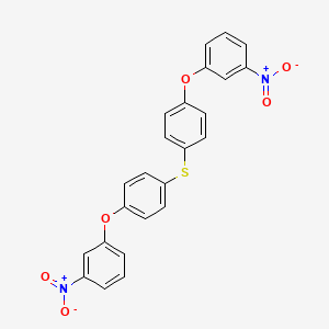 1,1'-{Sulfanediylbis[(4,1-phenylene)oxy]}bis(3-nitrobenzene)