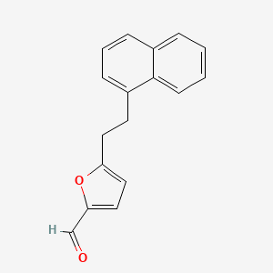 5-[2-(Naphthalen-1-yl)ethyl]furan-2-carbaldehyde