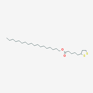 Octadecyl 5-(1,2-dithiolan-3-YL)pentanoate