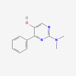 2-(Dimethylamino)-4-phenylpyrimidin-5-ol