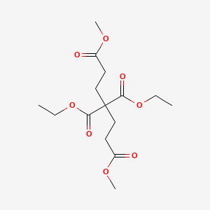 1,3,3,5-Pentanetetracarboxylic acid, 3,3-diethyl 1,5-dimethyl ester