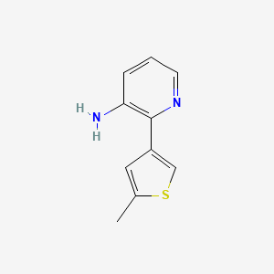 2-(5-Methylthiophen-3-yl)pyridin-3-amine