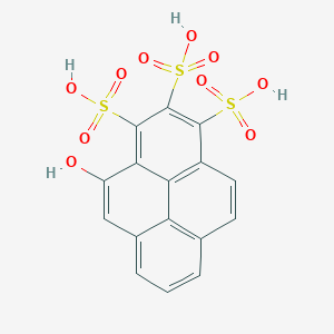 4-Hydroxypyrene-1,2,3-trisulfonic acid