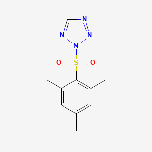 2-(2,4,6-Trimethylbenzene-1-sulfonyl)-2H-tetrazole