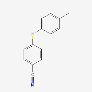 4-[(4-Methylphenyl)sulfanyl]benzonitrile