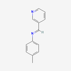 Benzenamine, 4-methyl-N-(3-pyridinylmethylene)-