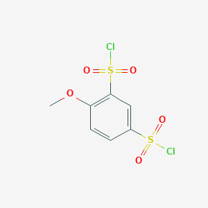 4-Methoxybenzene-1,3-disulfonyl dichloride