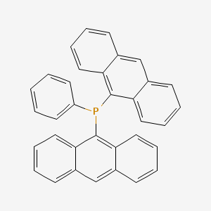 Di(anthracen-9-yl)(phenyl)phosphane