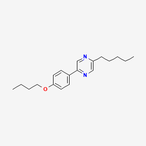 2-(4-Butoxyphenyl)-5-pentylpyrazine