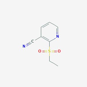 B1431976 2-(Ethylsulfonyl)nicotinonitrile CAS No. 1437794-55-2