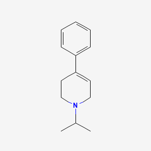 Pyridine, 1,2,3,6-tetrahydro-1-(1-methylethyl)-4-penyl-