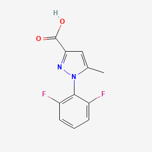 1-(2,6-difluorophenyl)-5-methyl-1H-pyrazole-3-carboxylic acid