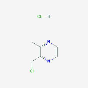 B1432005 2-(Chloromethyl)-3-methylpyrazine hydrochloride CAS No. 1609400-79-4