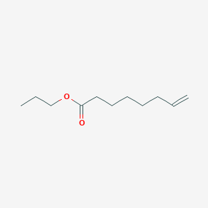 Propyl oct-7-enoate