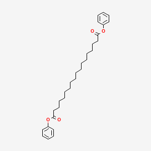 Octadecanedioic acid, diphenyl ester