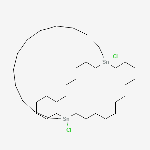 1,14-Dichloro-1,14-distannabicyclo[12.12.12]octatriacontane